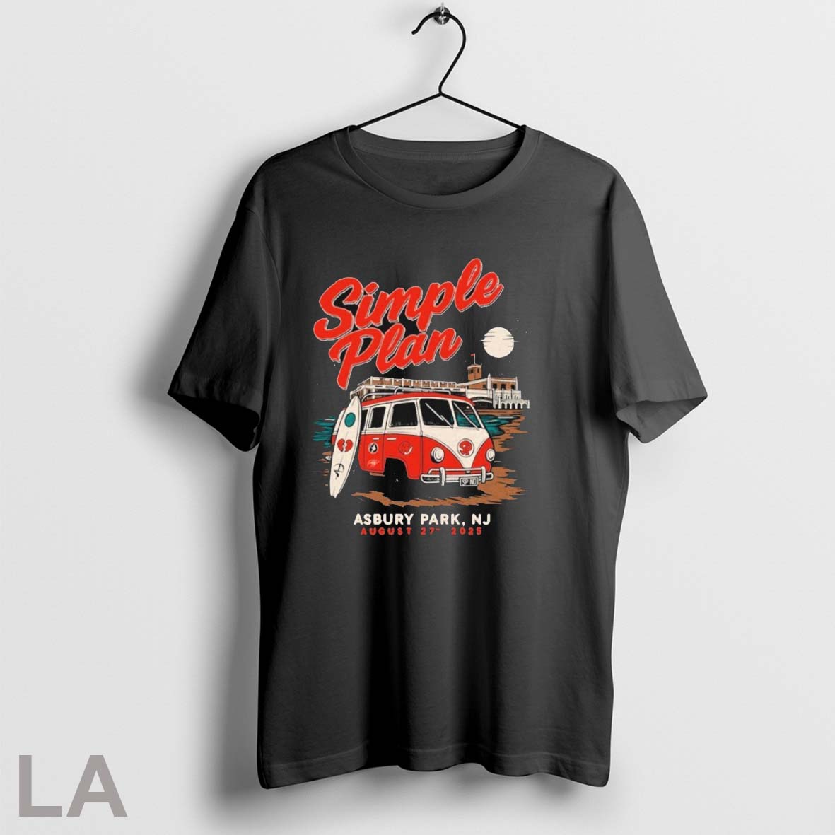 Original Simple Plan 08 27 Stone Pony Summer 2025 Tour Van Unisex