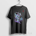 Original Skateboarding Skeletor Dead Drop Pixel Art Unisex