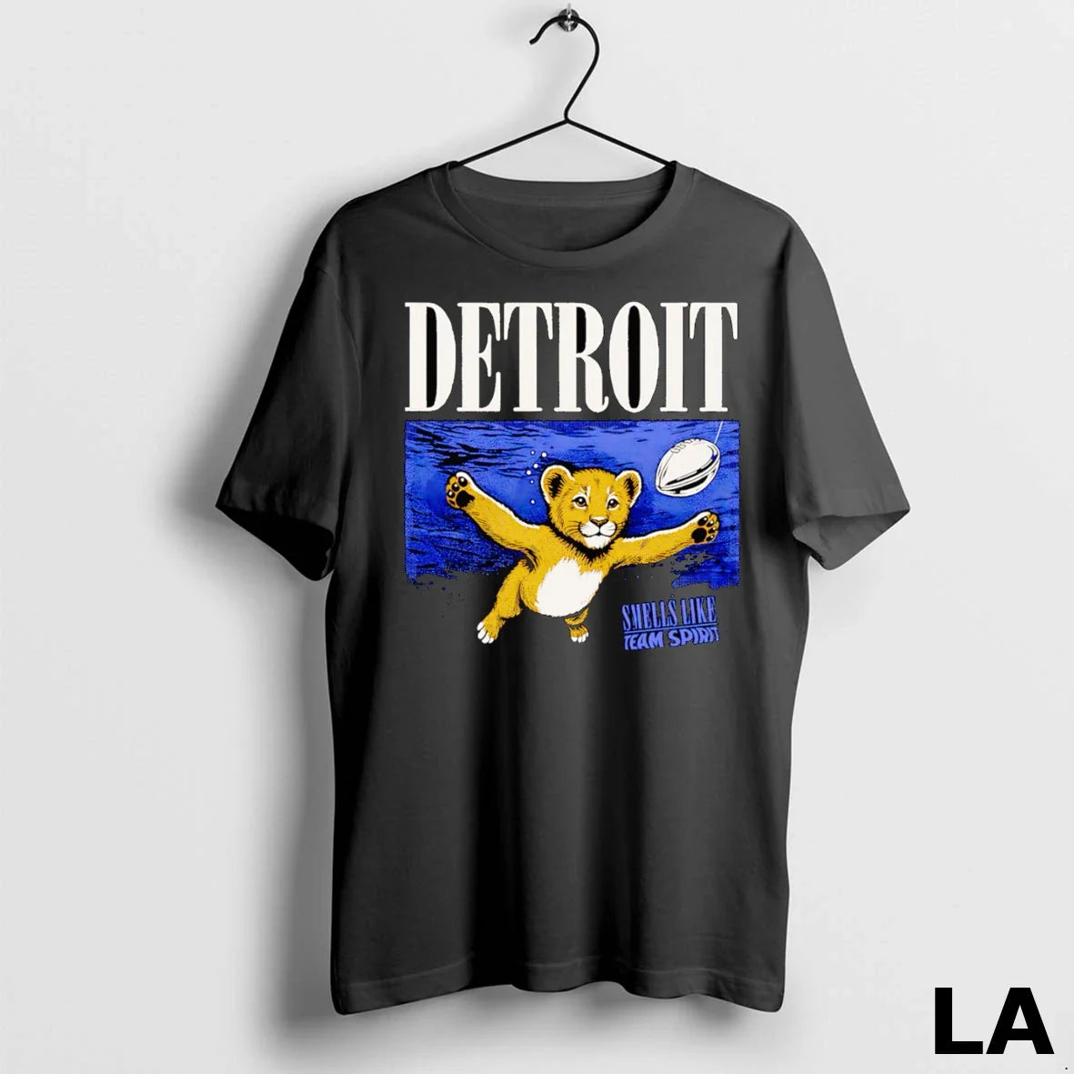 Original Smells Like Team Spirit Detroit Nevermind Unisex