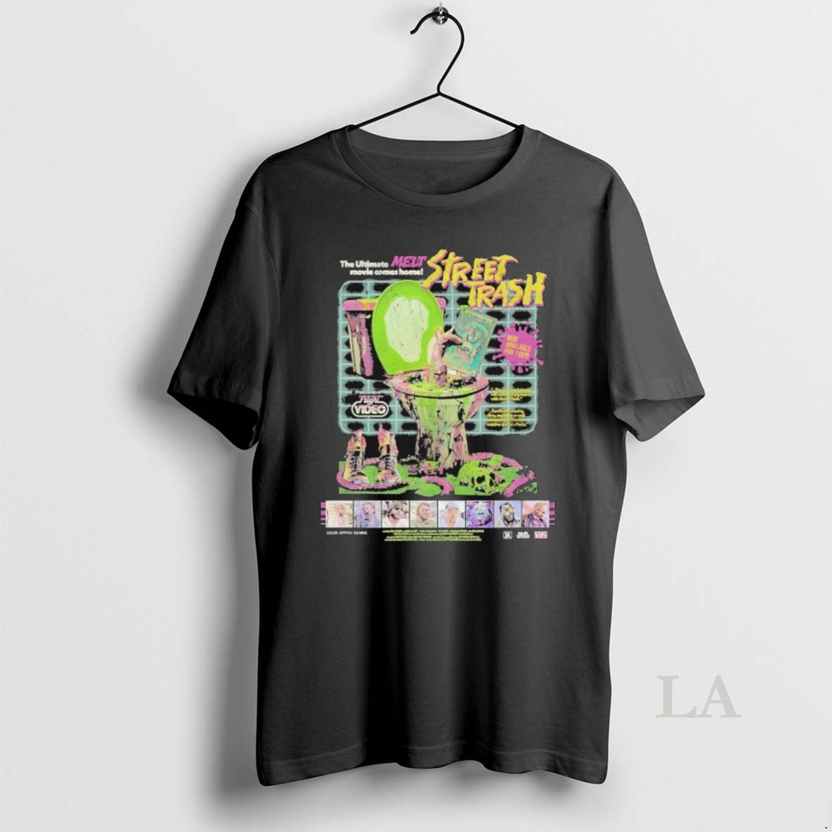 Original Street Trash On Videocassette The Ultimate Melt Movie Comes Home Toilet Unisex
