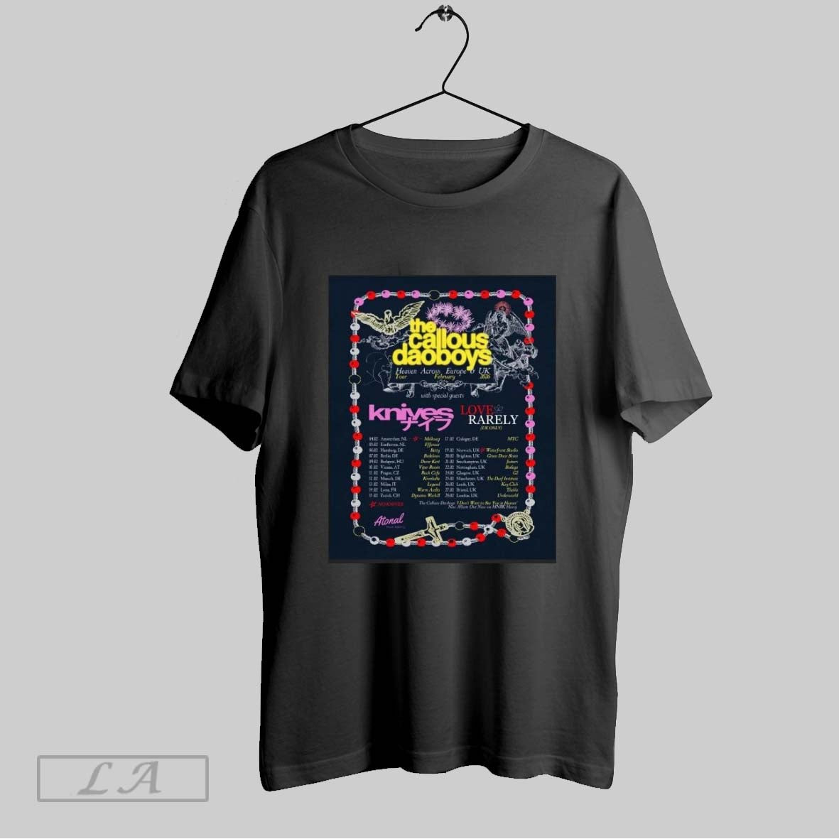 Original The Callous Daoboys Heaven Across Eu Uk Tour 2026 Unisex