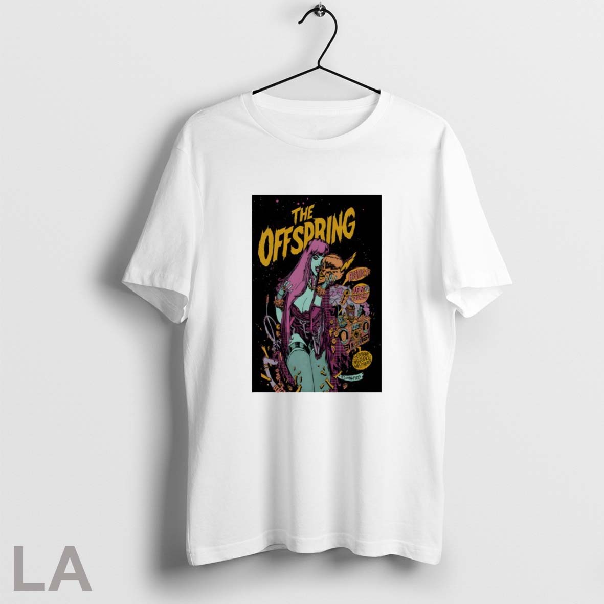 Original The Offspring Aug 24 2025 Germania Insurance Amphitheater In Austin Tx Poster Unisex