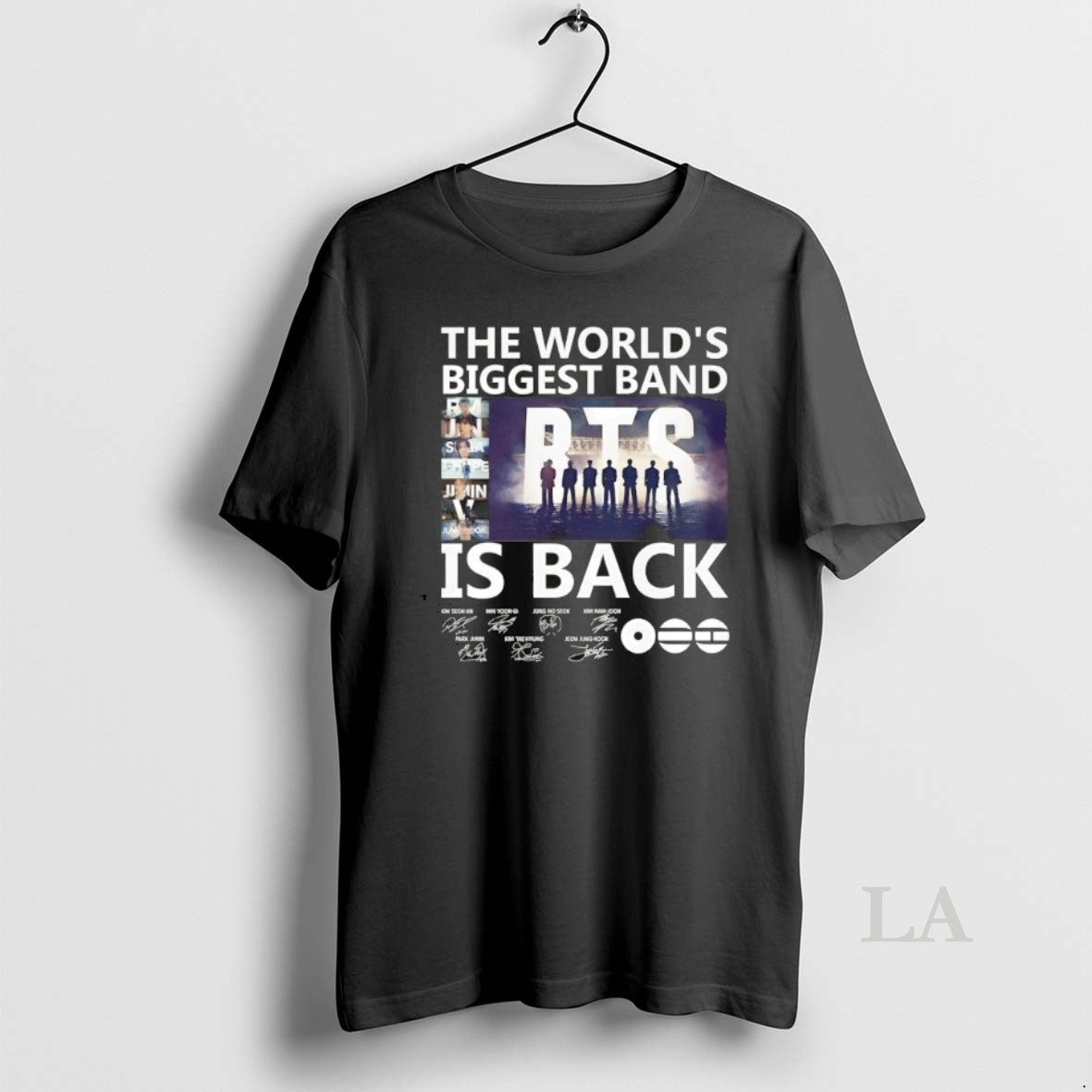 Original The Worlds Biggest Band Is Back Bts All Signatures Unisex
