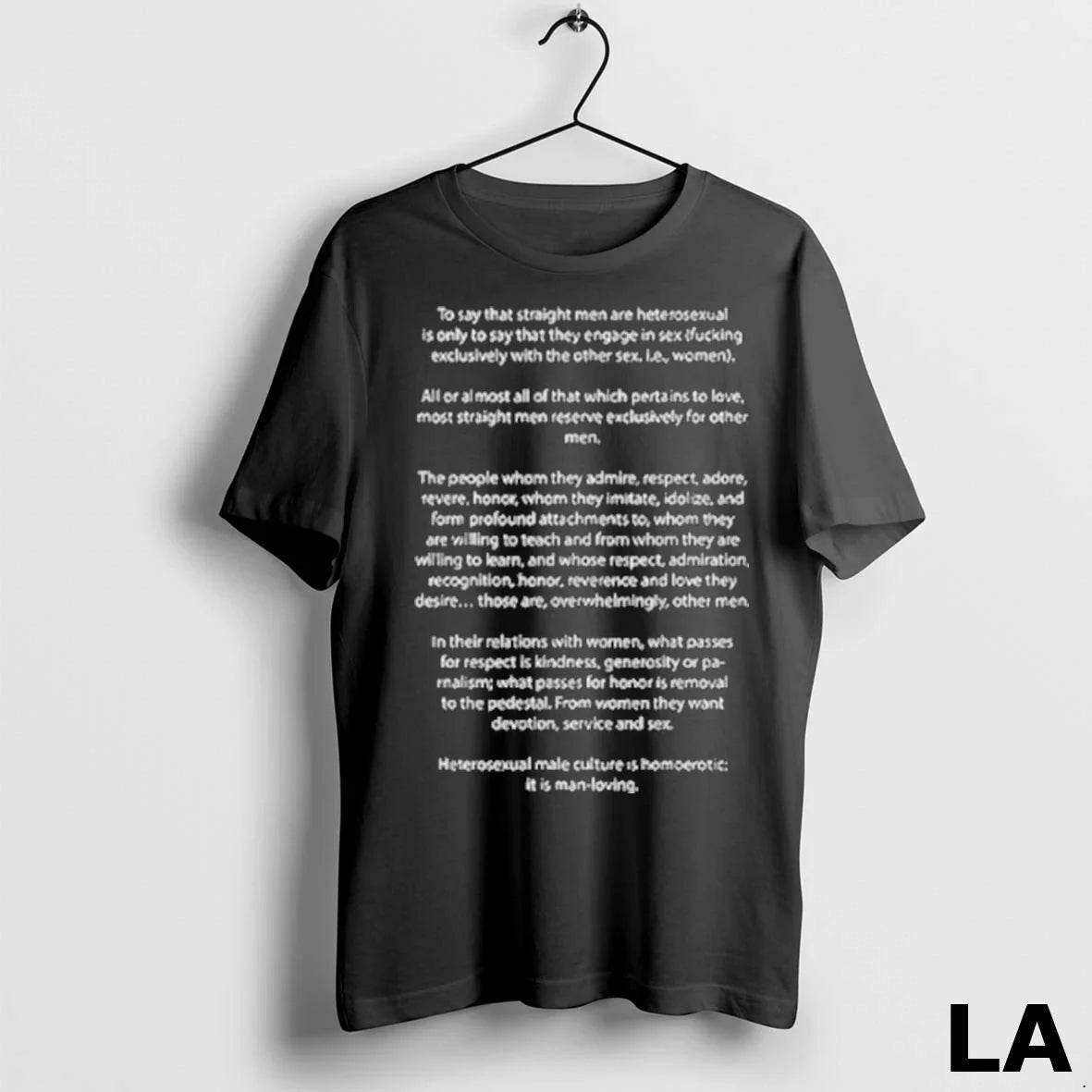 Original To Say That Straight Men Are Heterosexual Unisex