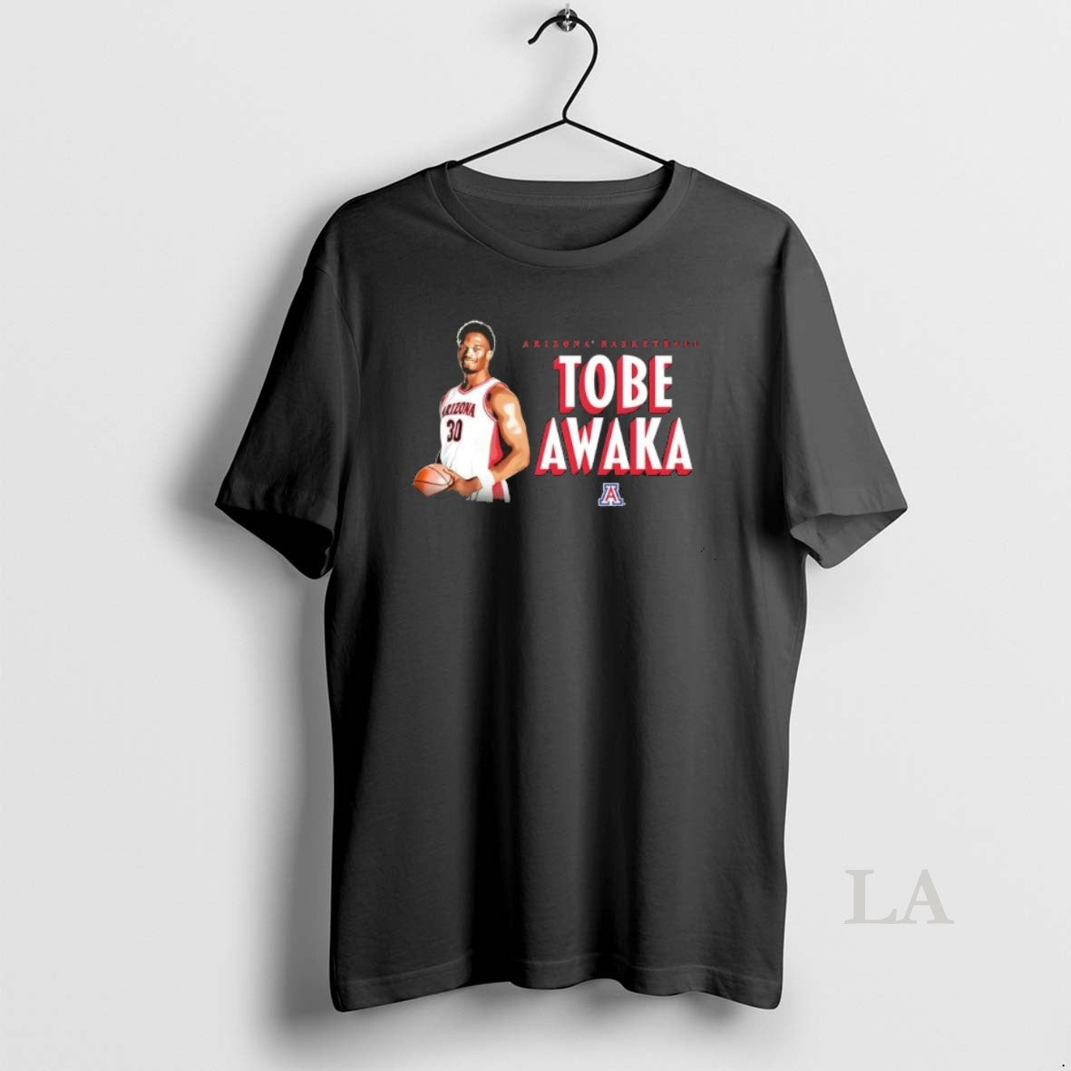 Original Tobe Awaka Arizona Wildcats Basketball Illustrated Unisex