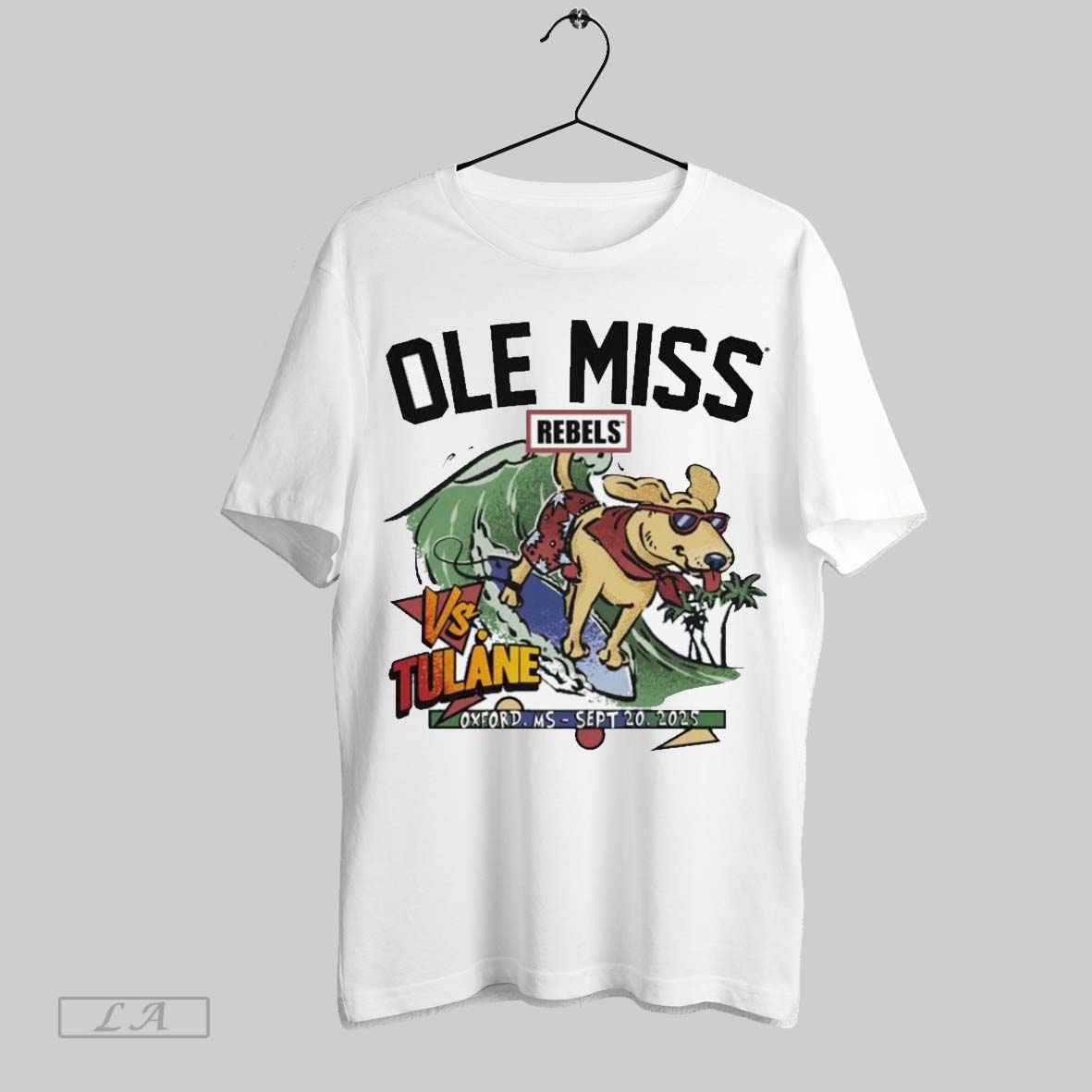 Original Tulane Green Wave Vs Ole Miss Game Day 2025 Unisex