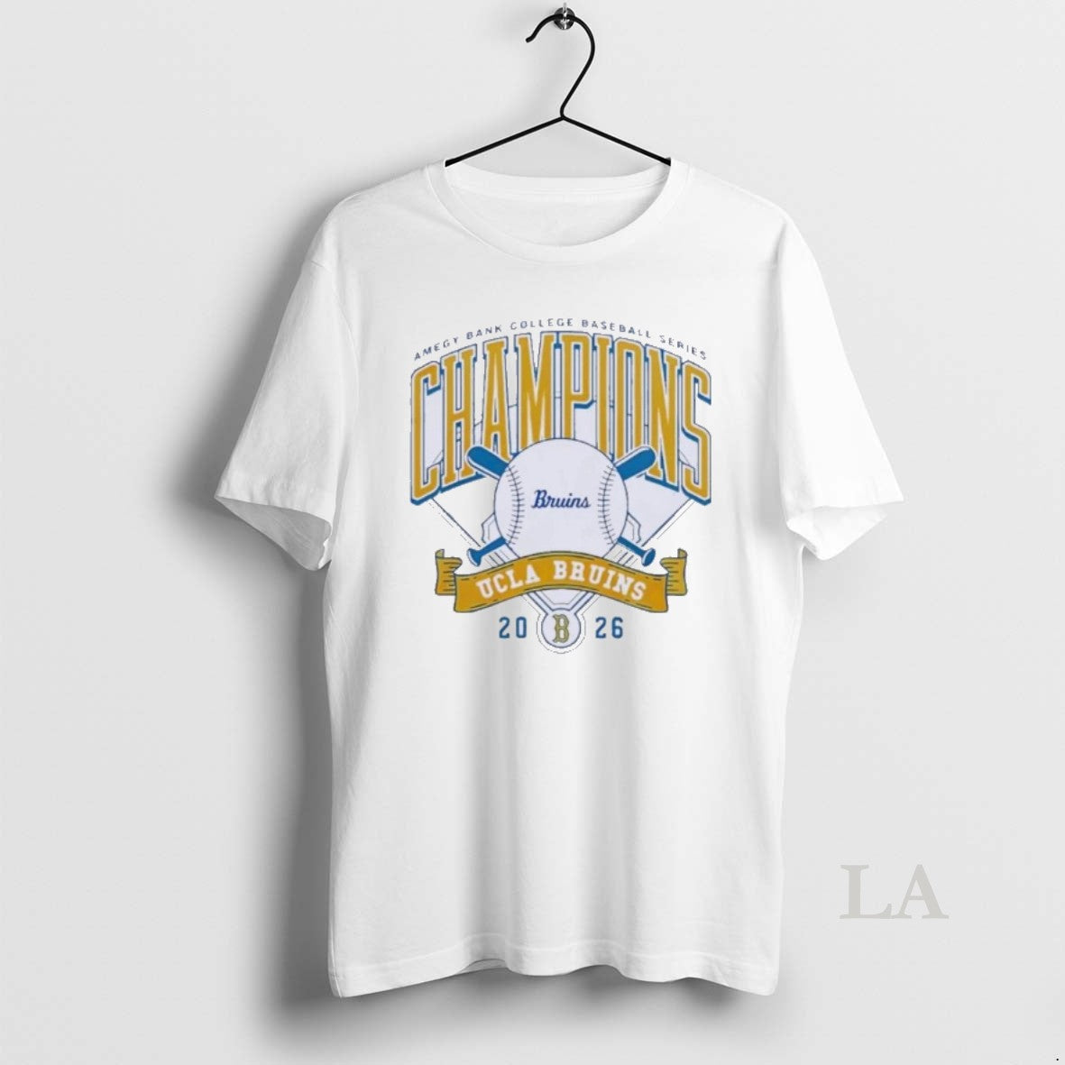 Original Ucla Bruins X Amegy Bank College Baseball Series Champions Unisex