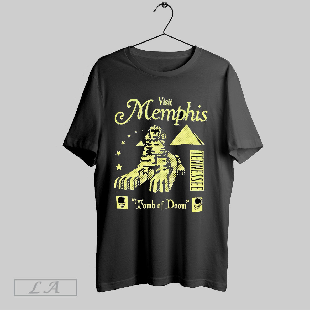 Original Visit Memphis Tomb Of Doom T Shirt Unisex