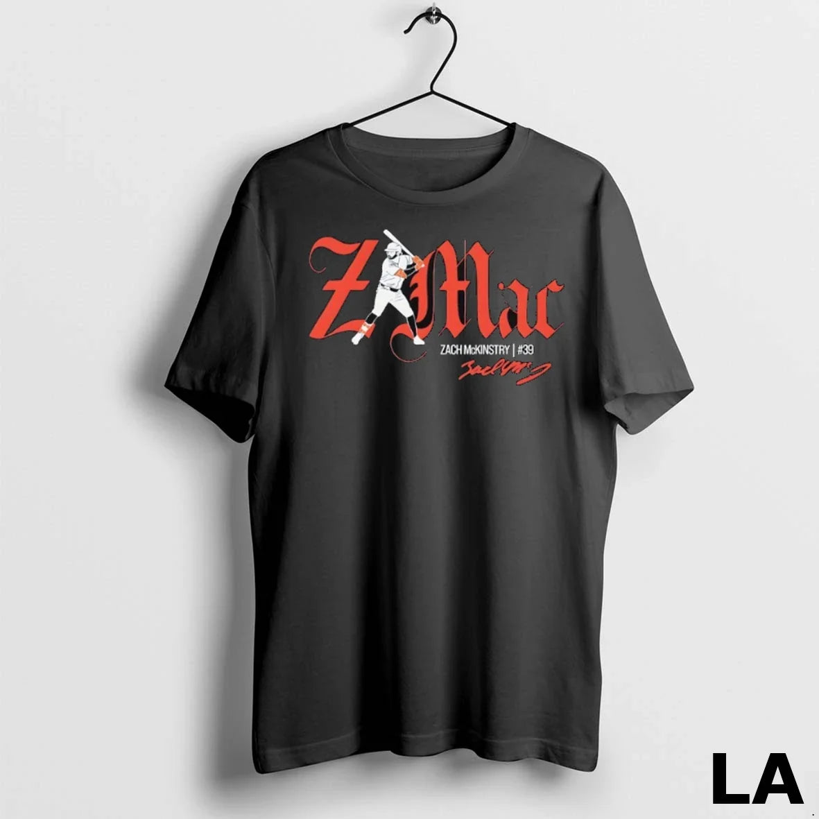 Original Z Mac Zach Mckinstry Detroit Tigers Signature Baseball Unisex