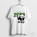 Panda Saving Life In Earth In The New Millennium 2000 Wwf Shirt Unisex