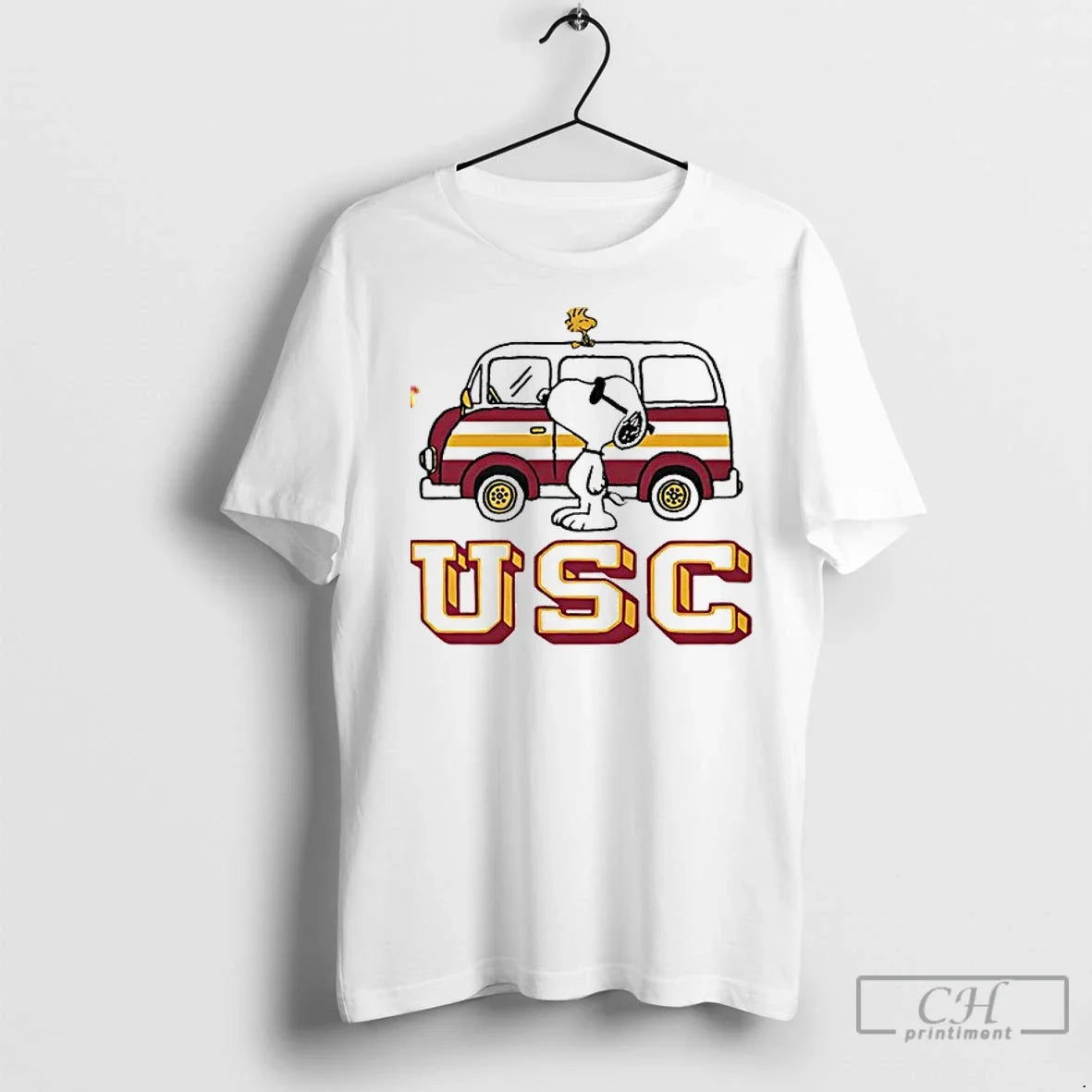 Peanuts X Usc Van Life T Shirts Unisex