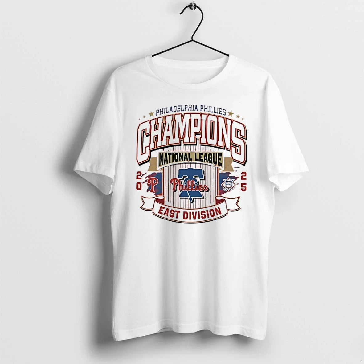 Philadelphia Phillies Champions National League East Division 2025 Tshirts Sweater Unisex