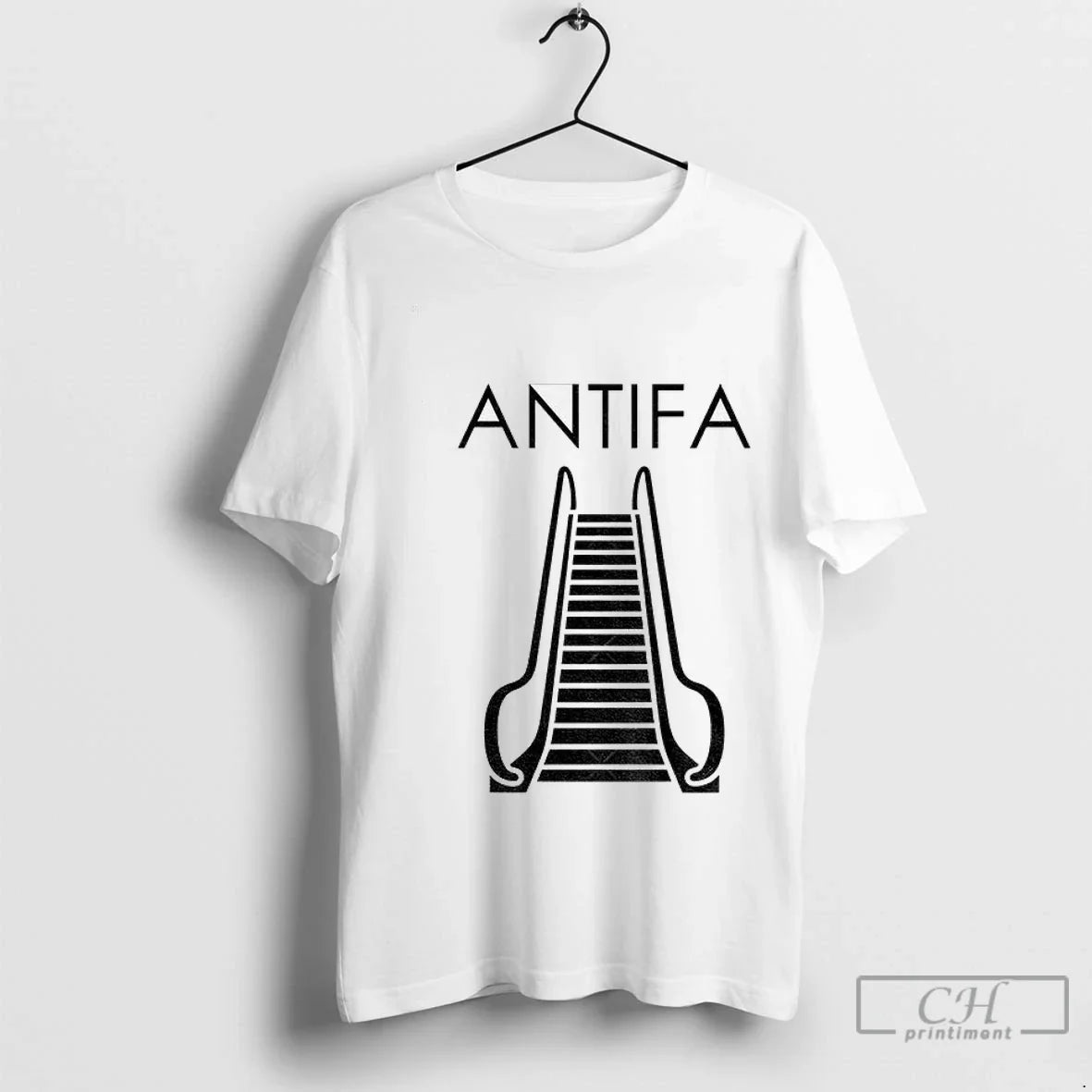 Premium Antifa Escalator Anti Trump Unisex