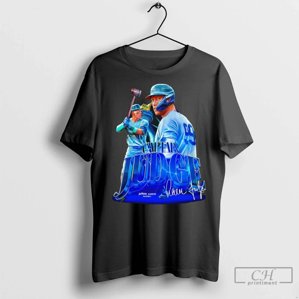Premium Captain Aaron Judge Signature Graphic T Shirts Unisex