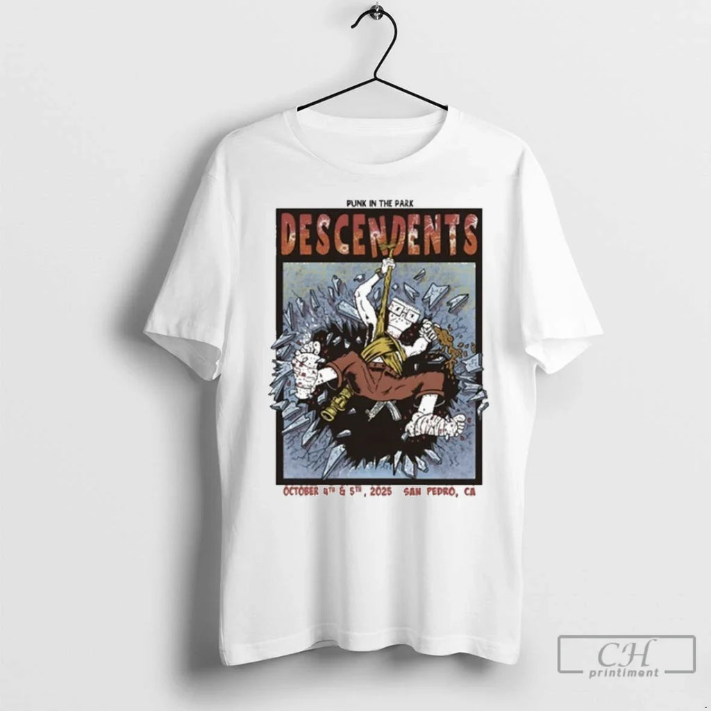 Premium Descendents X Punk In The Park October 4th 5th San Pedro Ca 2025 Unisex