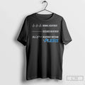 Premium Detroit Lions Football Normal Heartbeat Deceased Heartbeat Heartbeat Watching Unisex
