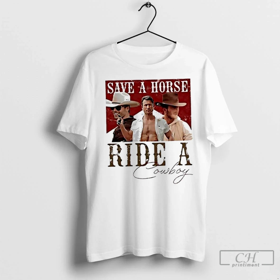 Premium Glen Powell Save A Horse Ride A Cowboy Marlboro Parody Unisex