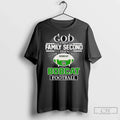 Premium God First Family Second Then Ohio Bobcats Football T Shirts Unisex
