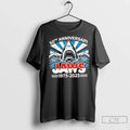 Premium Jaws 50th Anniversary 1975 2025 Vintage Unisex