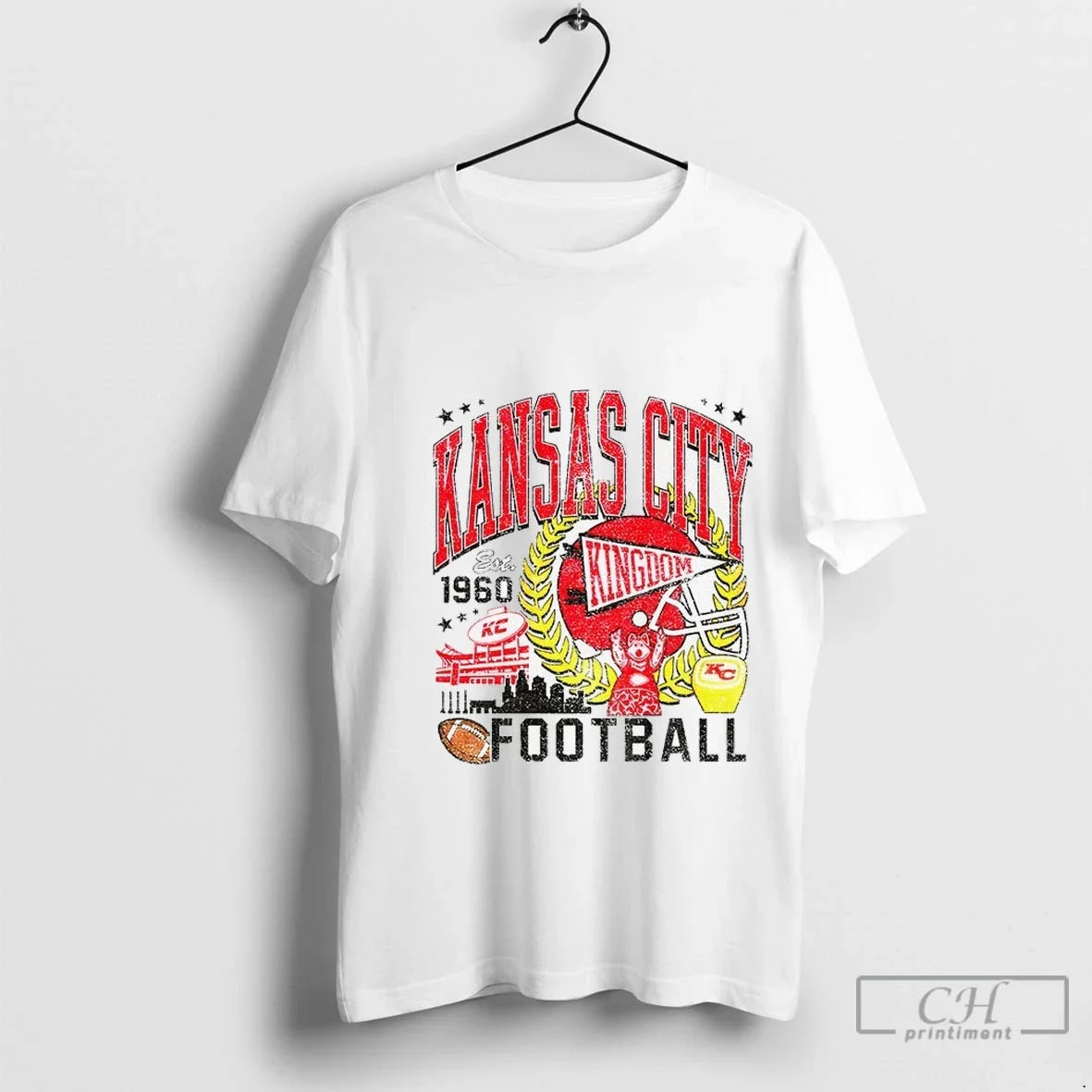 Premium Kansas City Chiefs Football Kingdom Est 1960 Unisex
