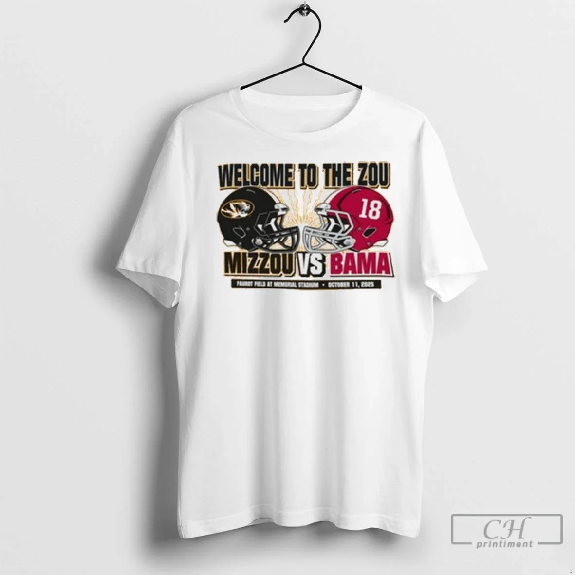 Premium Mu Vs Alabama Game Day Welcome To The Zou October 11 2025 Ladies Unisex