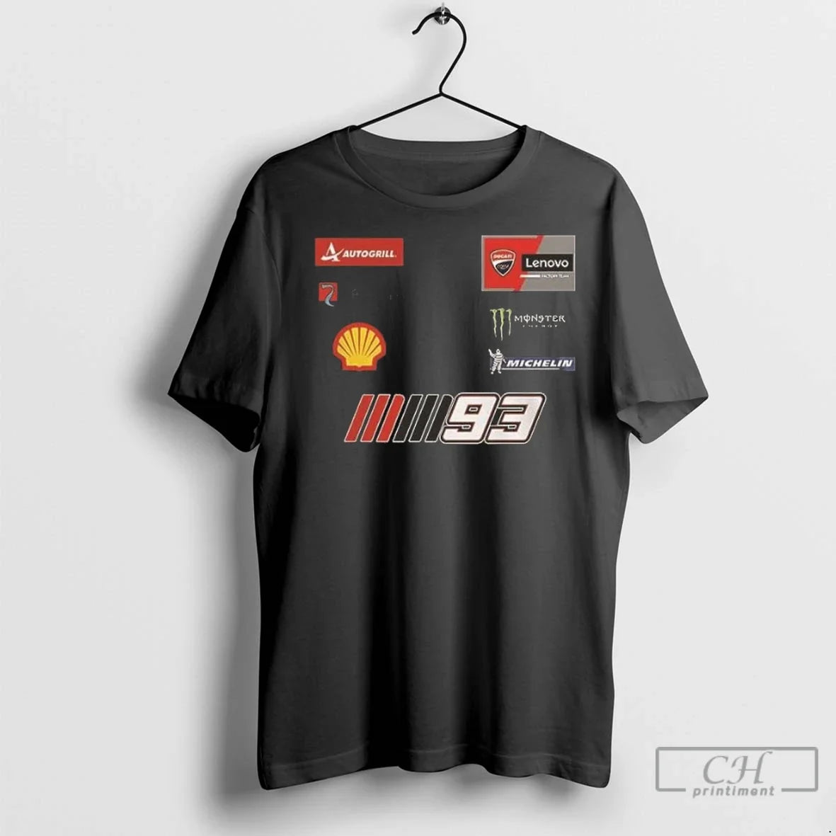 Premium Marc Marquez Ducati Lenovo Team 2 Sided Unisex