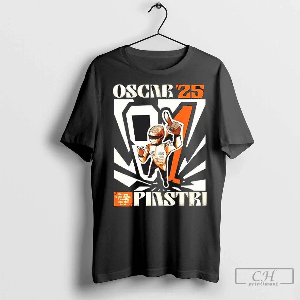 Premium Oscar Piastri Mclaren F1 Racing Car Unisex