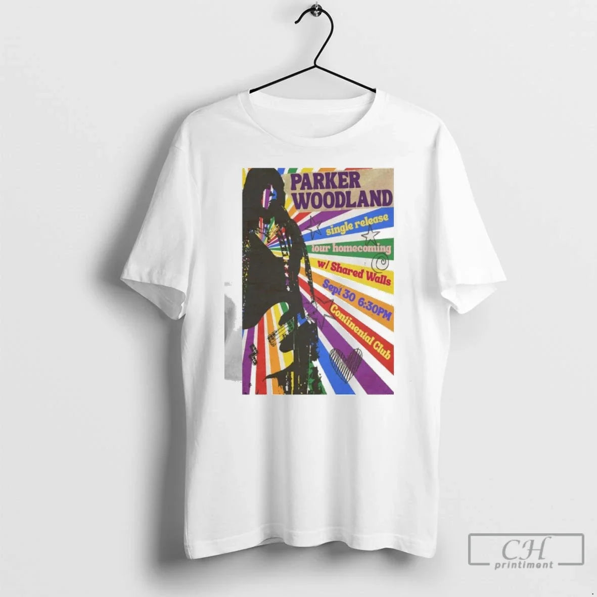 Premium Parker Woodland Continental Club Austin Sept 30 2025 Ladies Unisex