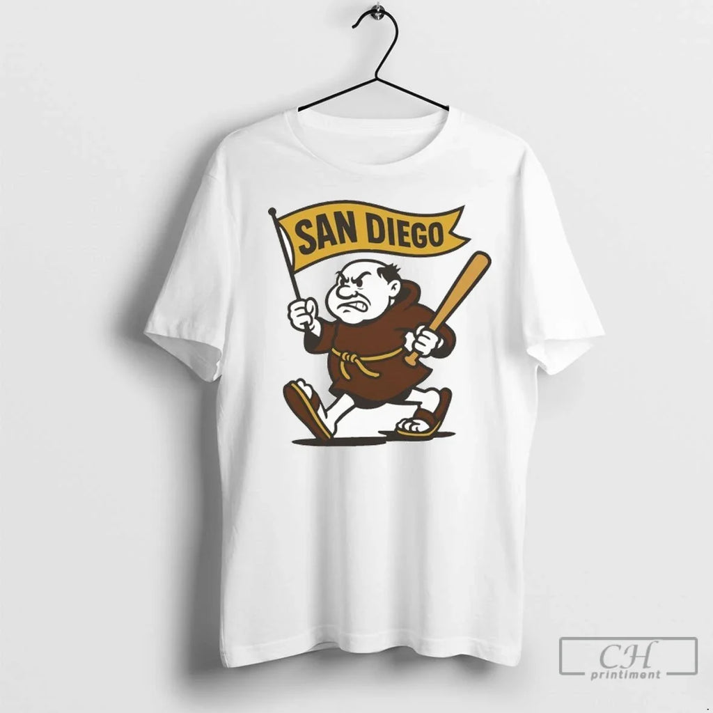 Premium San Diego Padres Swinging Friar Parade 2025 Postseason Unisex
