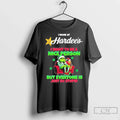 Premium Santa Grinch I Work At Hardees Logo I Want To Be A Nice Person Unisex