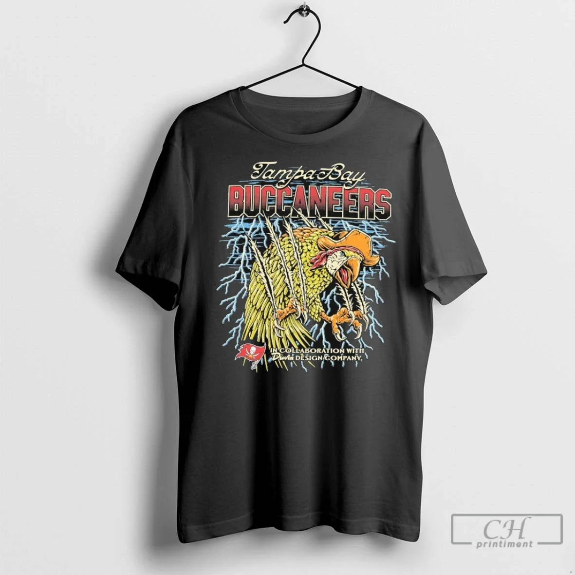 Premium Tampa Bay Buccaneers Duvin Designs Co 50 Seasons Of The Krewe Parrot Unisex