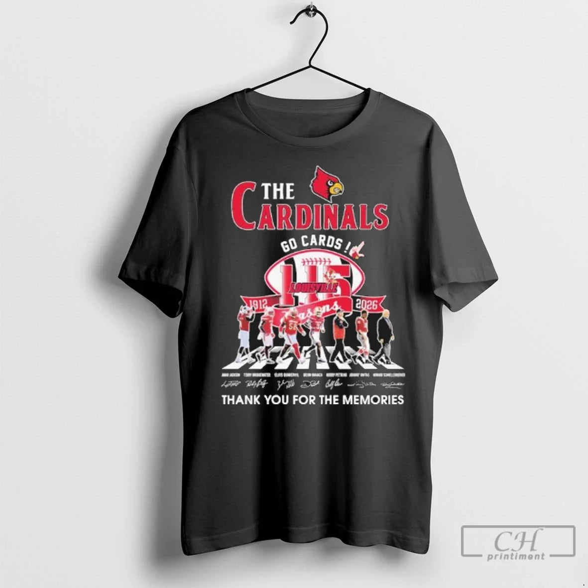 Premium The Louisville Cardinals Abbey Road 11 Season 1912 2026 Go Cards Unisex