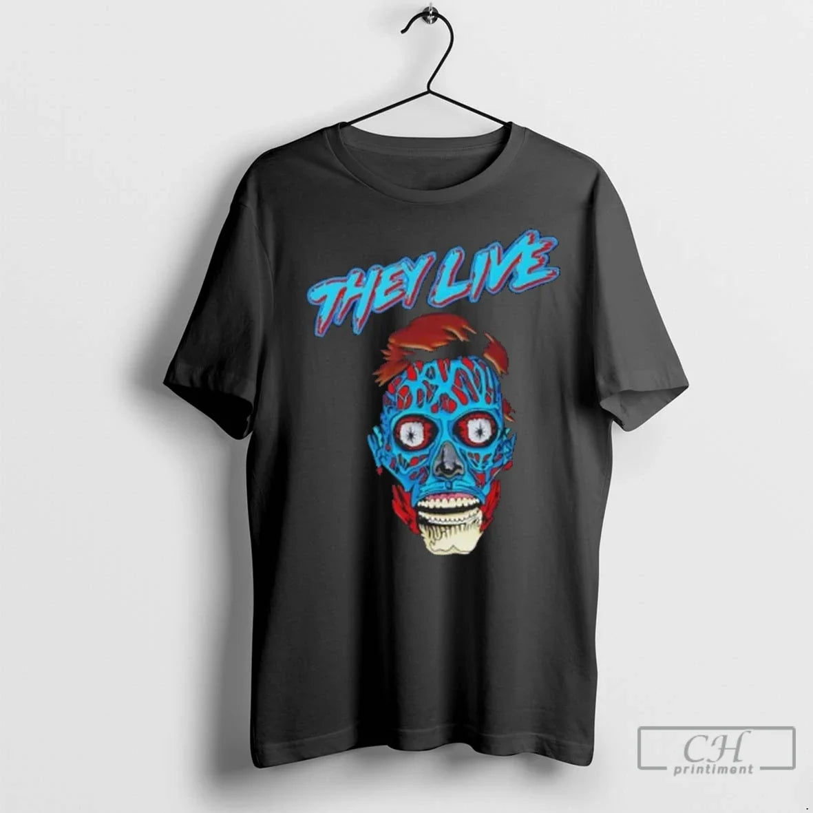 Premium They Live Alien Retro Sci Fi Horror Unisex