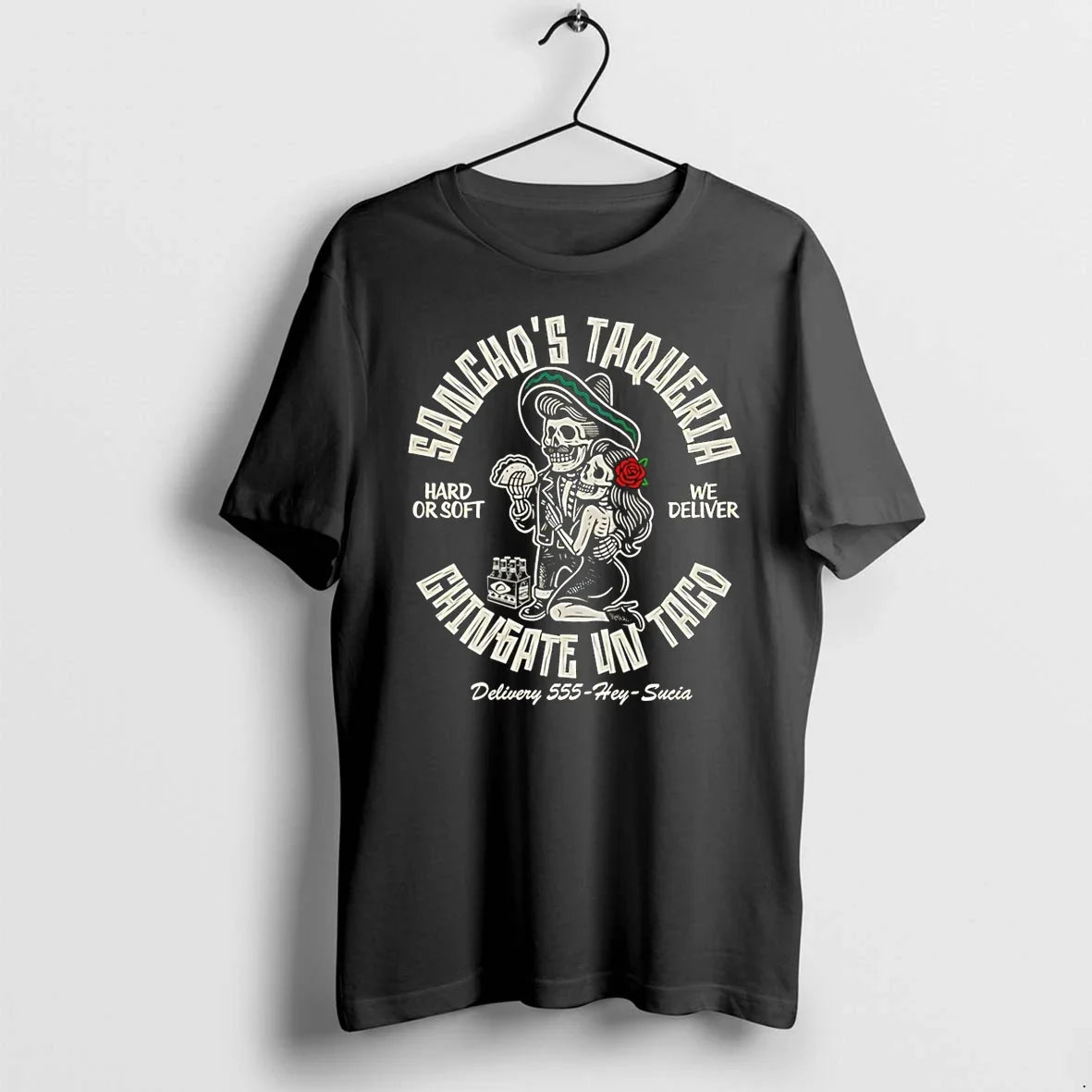 Sanchos Taqueria Chingate Un Taco Tshirts Sweater Unisex