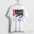 Shohei Ohtani Los Angeles Dodgers 50 Strikeouts 50 Home Runs Signature T Shirts Unisex