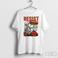 Skeleton Sandwich Launcher Resist Dc Spooky Pumpkin Ghost Halloween T Shirts Unisex