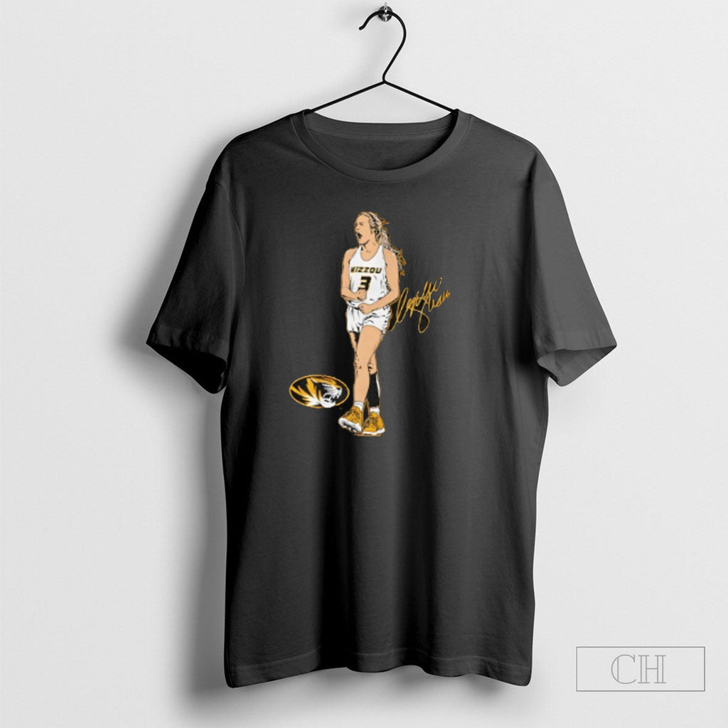 Sophie Cunningham Missouri Tigers Superstar Pose Signature Shirt Unisex
