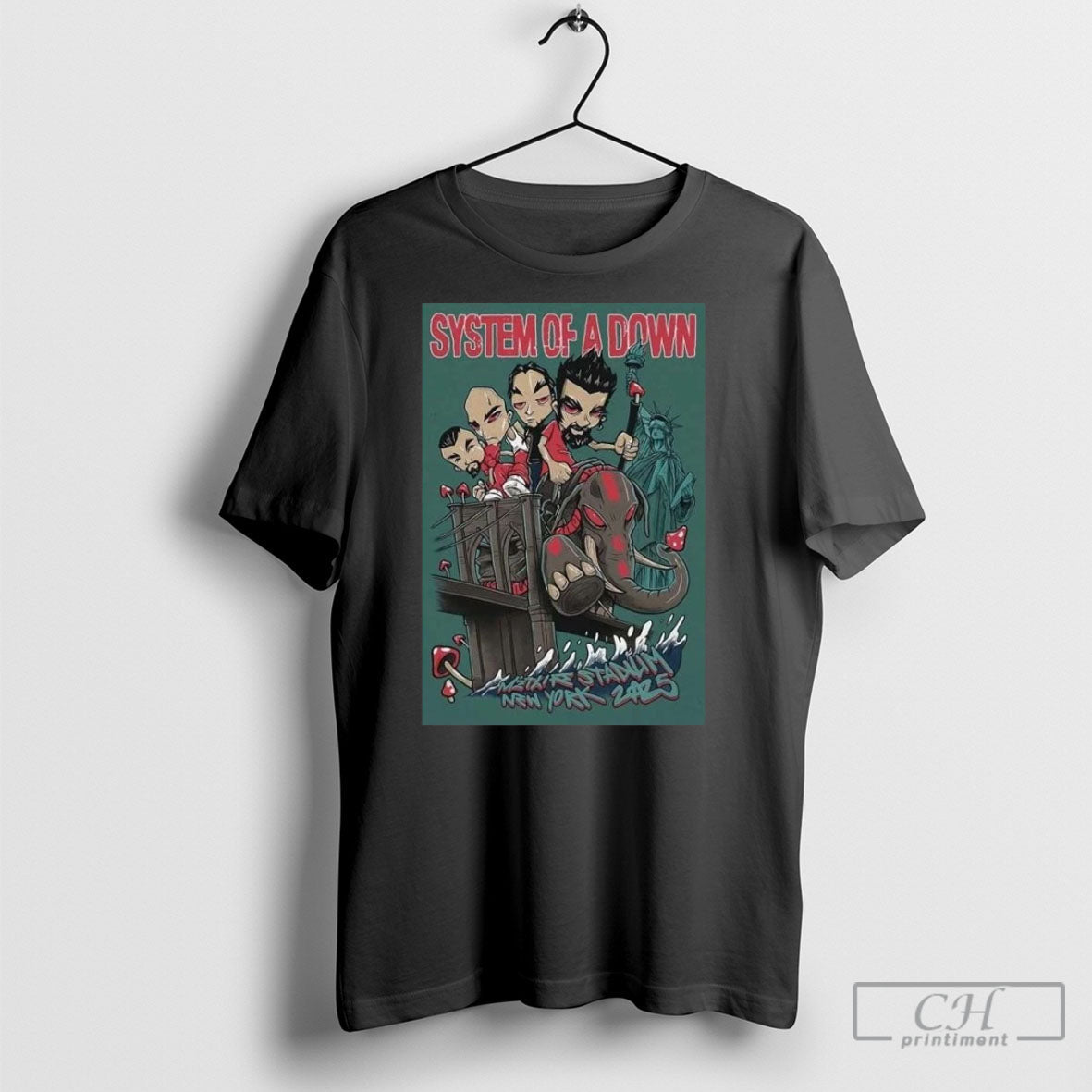 System Of A Down New York 2025 Gig At Metlife Stadium On August 27 And Unisex