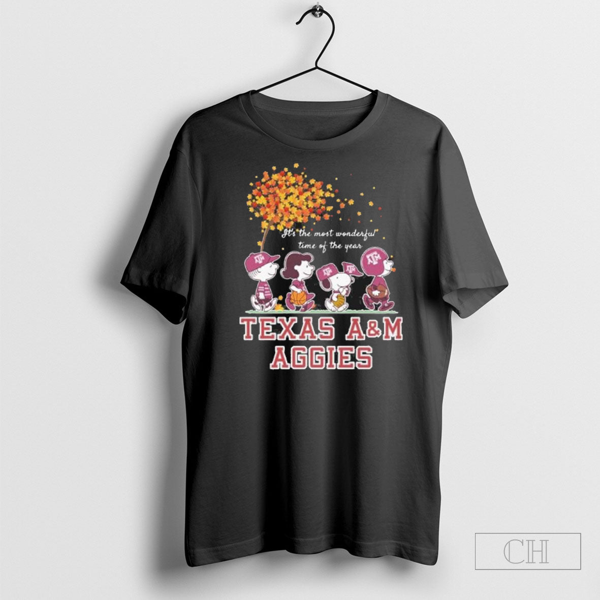Texas Am Aggies And The Peanuts Character Its The Most Wonderful Time Of The Year Unisex
