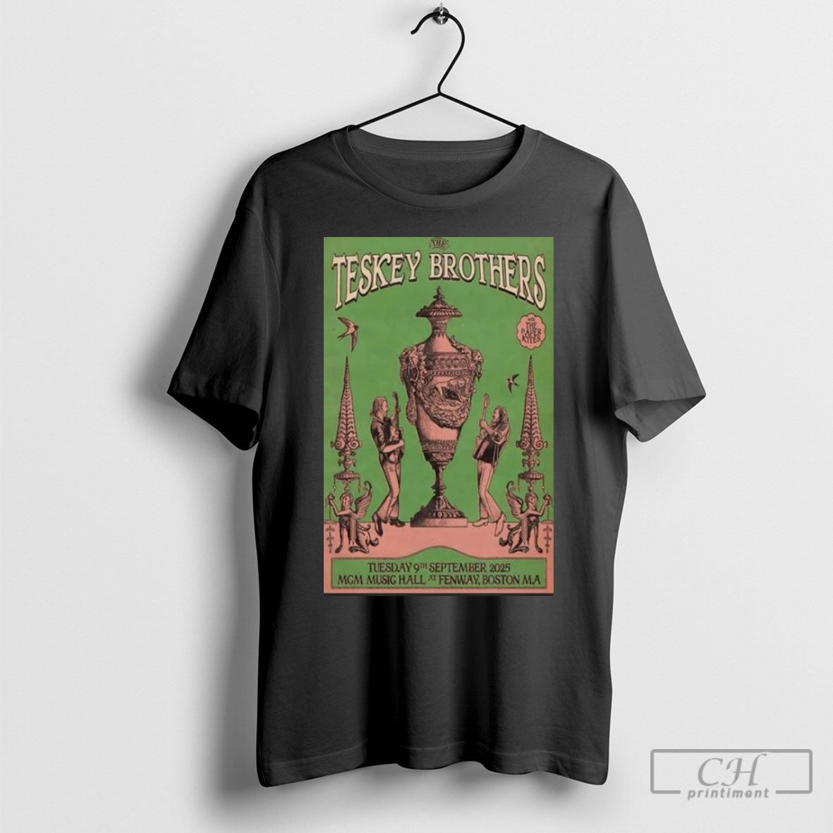 The Teskey Brothers September 9 2025 Boston Ma Concert Poster T Shirts Unisex