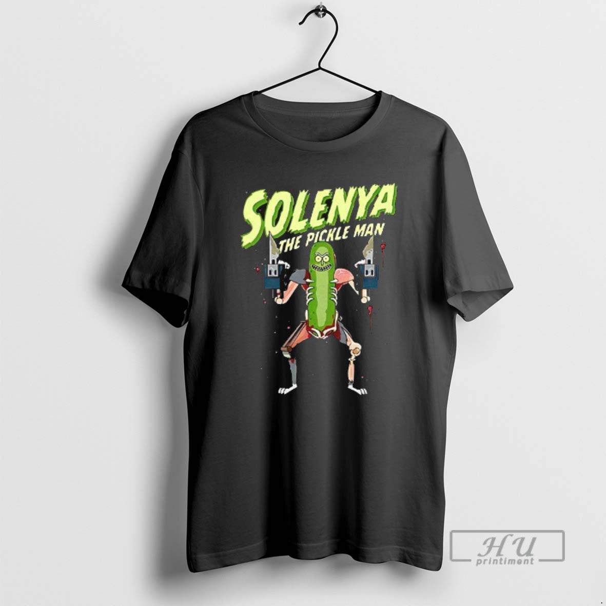 Trending Pickle Rick Solenya The Pickle Man T Shirts Unisex