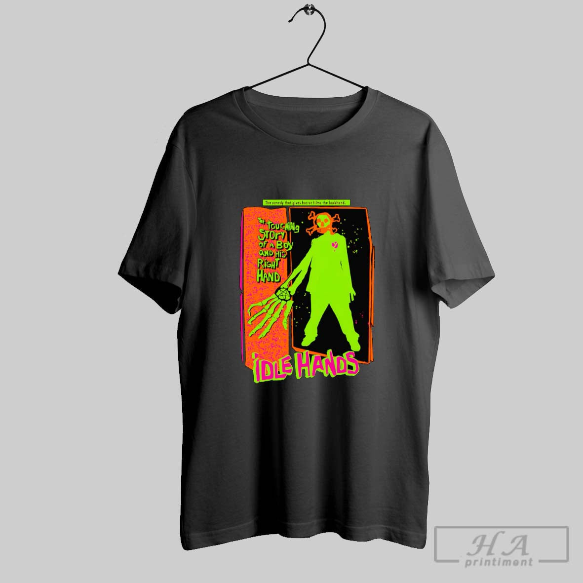 Trendy Idle Hands Psycho Killer Shirt Tee Unisex
