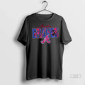 Trendy Officials Atlanta Braves Skulls Floral Graphic Baseball Shirt Sweater Unisex