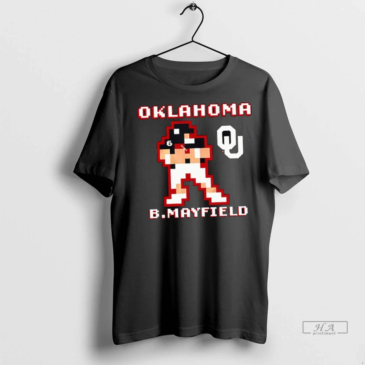 Trendy Officials Baker Mayfield Retro Baller Oklahoma Football Video Games Shirt Sweater Unisex