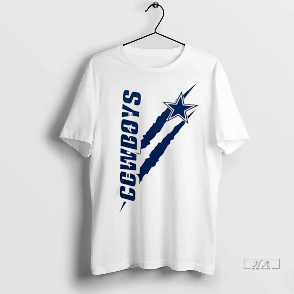 Trendy Officials Cowboys Color Scratch Design Shirt Sweater Unisex