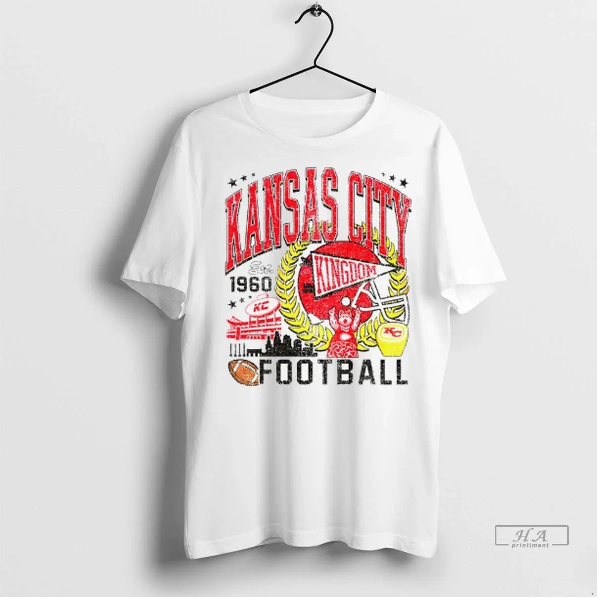 Trendy Officials Kansas City Chiefs Football Kingdom Est 1960 Shirt Sweater Unisex
