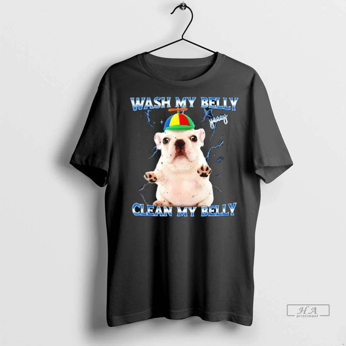 Trendy Officials Pitbull Dog Wash My Belly Clean My Belly Shirt Sweater Unisex