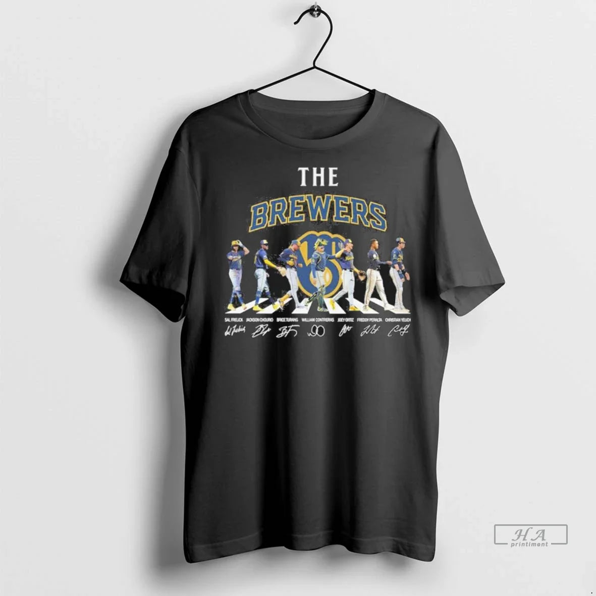 Trendy Officials The Brewers Abbey Road 2025 Postseason Shirt Sweater Unisex