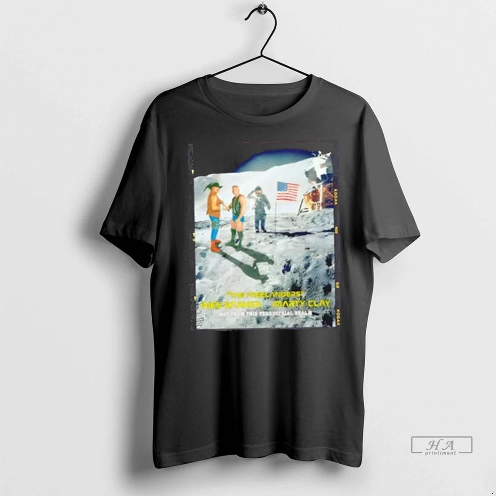 Trendy Officials The Prospector Wes Barker The Freelanders On The Moon Shirt Sweater Unisex