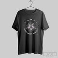 Wednesday Nightshade Society Gothic Skull Moon Phases Horror Graphic Unisex